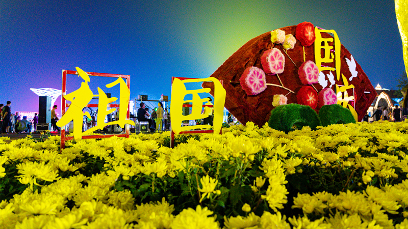 啤酒城、北茶商街“雙節(jié)”活動(dòng)活躍節(jié)日經(jīng)濟(jì)(圖1)