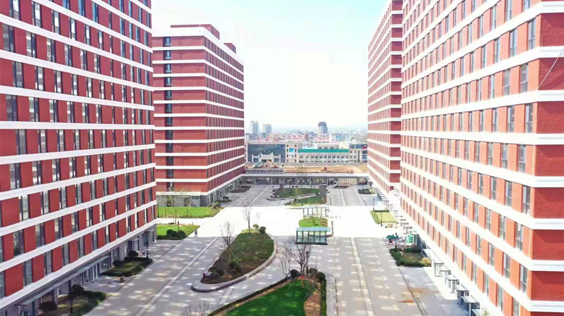 對外經(jīng)貿(mào)大學國際校區(qū)一期啟動區(qū)全面完工(圖2)