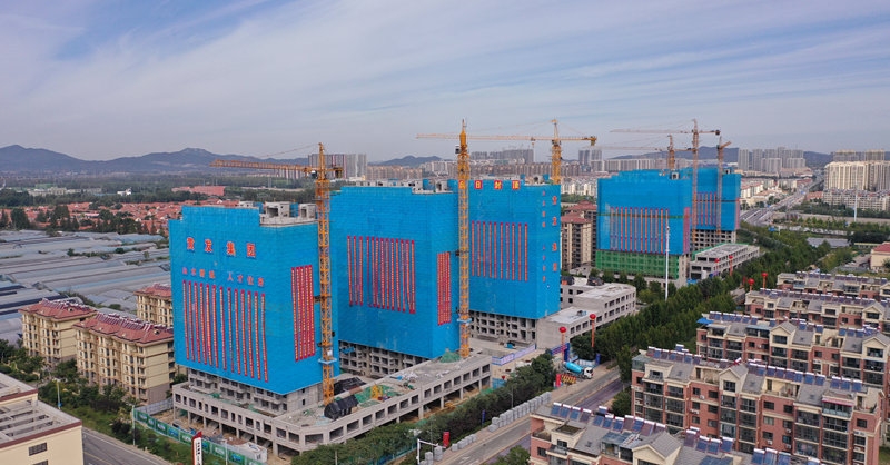 總戶數(shù)543戶！新區(qū)在建體量最大的集中式人才住房項(xiàng)目封頂