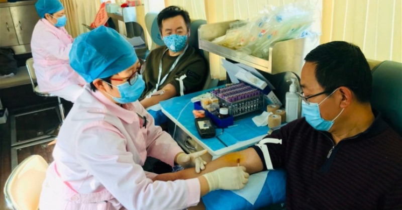 獻(xiàn)熱血、戰(zhàn)疫情，黃發(fā)在行動(dòng)