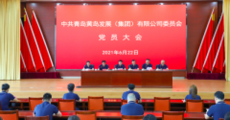 中共青島黃島發(fā)展（集團）有限公司委員會黨員大會召開，選舉產(chǎn)生新一屆黨的委員會、紀律檢查委員會